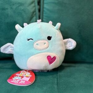 Squishmallows Flip A Mallows Squishmallow 5"‎ PalashaDragon FayFox Flip a Mallow